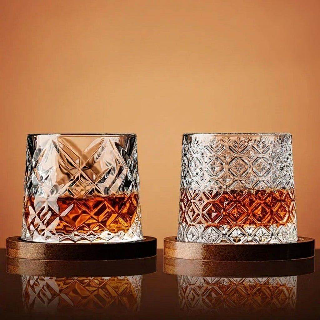 Valden EmberSpin Whiskey Glass
